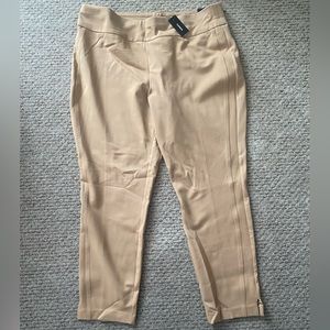 Womens Express Columnist Ankle High Rise Pants in XL